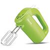 Girmi SB02 Sbattitore Elettrico, 170W, Sbattitori Inox per montare panna ed albumi, Funzione Turbo, Ganci Inox per impasti dolci e salati, 5 Velocità, Verde