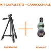 Kowa Kit Cavalletto + Cannocchiale ultracompatto corpo angolato - TSN - 501