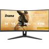 iiyama G-MASTER GCB3486WQSCP-B1 Monitor curvo Gold Phoenix da 34 con frequenza di aggiornamento di 240 Hz e tempo di risposta di 0,4 ms