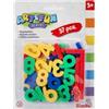 Simba 104591457 4591457-Magnet-Zahlen/Zeichen Magnet Letter, Multicolore, Klein
