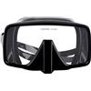 Yosoo Health Gear Maschera Subacquea in Silicone Integrale, Maschera da Sub e Snorkeling con Lente Antiappannamento e Visione Panoramica, Regolabile per Adulti Unisex