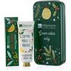 La Saponaria - Scrigno Crema Mani Fitocheratina e Limone + Limetta Bosco D'Inverno