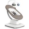 UPPAbaby Sdraietta Elettrica 5 Movimenti Mamaroo Smart Swing WELLS DARK TAUPE con Riduttore