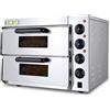 Fimar Easyline Forno Pizza Elettrico FYEP2 - Camera di Cottura Doppia Cm 40 x 40