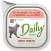 Almo Nature Daily con Salmone per Gatti - 100 g, 6 pezzi