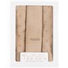 Nanan Set 3 pz Mussola Nanan All Over Lettering 80 x 80 cm Beige
