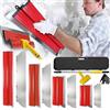 Aisny Spatola Superficie, 11PCS 0,5mm Set Spatole 80cm/60cm/40cm/25cm Strumento Spatola Con Lama Acciaio Inossidabile Spatole Superficie Decorazione Parete Un'Ampia Area Lavoro Con Asta Telescopica