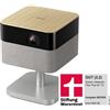 Epson Lifestudio Flex EF-72 Proiettore smart 4K portatile con audio Bose, Google TV e supporto regolabile, rovere
