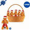 Setablu Natale 12 Setablu Crema Mani Vaniglia 100ml Pupazzo Marzapane Gingerbread idea regalo