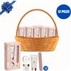 Setablu Natale SetaBlu 12 Set mani Scrub mani 30ml + Crema Mani 30ml + Lima unghie Idea Regalo