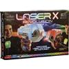 Laser X Revolution Double Blaster, scegli il colore della tua squadra, supera i 90 metri con Voice Coach. Esperienza di gioco a infrarossi nella vita reale.