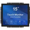 GreenTouch 15 pollici Open-Frame Touchscreen LCD Monitor - PCAP capacitivo -1024x768-5:4-Nero