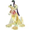 Enesco FACETS Disney - Statuetta in miniatura per il 90° anniversario del cane Plutone seduto, 8,9 cm, colore: giallo