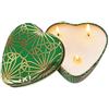 E.FA.S. SpA COLORS CANDELA CUORE VERDE/ORO 95 G