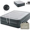 INTEX Materasso Comfort Plush Hise Rise Dura-Beam Matrimoniale 152x203x56