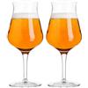 Bormioli Luigi 42 cl - Birrateque Calice Birra in Vetro - Set 2 Pezzi