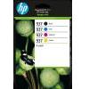 HP ORIGINALE HP Multipack nero / ciano / magenta / giallo 6C400NE 937 ~3850 Pagine 937 CMYK ORIGINALE Ink Cartridge 4-Pack mod. 6C400NE 937 EAN 196548697632