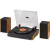 AUDIZIO RP335 giradischi vintage con altoparlanti usb bluetooth
