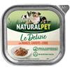 NaturalPet Le Delizie Paté in salsa Dog Adult All Breeds 150 gr Manzo, carote ed erbe - 1° ORDINE? 20% di sconto SU BRAND ESCLUSIVI, codice BZR20