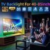NONE Retroilluminazione ambientale TV per striscia luminosa a LED con sincronizzazione in tempo reale a colori da 40-85 pollici per kit luce scatola di sincronizzazione dispositivo 4K compatibile HDMI 2.0