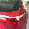 MIHUMOE Chrome Auto Posteriore Fendinebbia Lampada di Coda Copertura Fanale Posteriore Trim Per Mazda CX-5 KF 2017-2021 Accessori