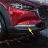 MIHUMOE 2 pezzi cromati auto fendinebbia anteriori copertura lampade striscia di rivestimento per 2020-2025 Mazda CX30 CX-30 DM accessori per la decorazione esterna