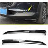 MIHUMOE Auto In Fibra di Carbonio Anteriore Della Luce di Nebbia Copertura Lampade Trim Per Mazda CX30 CX-30 DM 2020 2021 2022 2023 2024 2025 Accessori Esterni