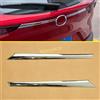 MIHUMOE Chrome Coda Posteriore Tronco Ala Coperchio Della Copertura Trim Per Mazda CX30 CX-30 DM 2020-2022 2023 2024 2025 Auto Modanatura Esterna Accessori