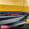 MIHUMOE Per il 2023-2024 Honda ZRV ZR-V riflettore paraurti posteriore per auto in fibra di carbonio circonda la decorazione esterna della copertura del fendinebbia
