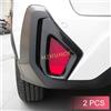 MIHUMOE Per Subaru Crosstrek 2024 2025 riflettore paraurti posteriore in fibra di carbonio circonda la copertura fendinebbia