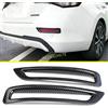 MIHUMOE Copertura della luce di nebbia della coda posteriore dell'automobile in fibra di carbonio ABS Trim per Nissan Sentra 2020 2021 2022 2023 Accessori esterni