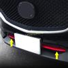 MIHUMOE Modanatura della griglia della griglia del paraurti anteriore per accessori rossi Mazda 2017 dal 2021 al CX-5