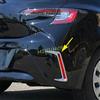Avisa Protezione paraurti Posteriore in Acciaio Inox Compatibile con Toyota Corolla XII Berlina 2019