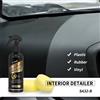 AIVC Restauratore di finiture in plastica Ritorno al nero per auto Gomma plastica Vinile Gloss Rivestimento automatico Dettagli auto Rinnovatore Lucido più scuro