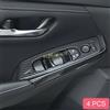 MIHUMOE Per il 2020 2021 2022 2023 2024 2025 Nissan Sentra Interni In Fibra di Carbonio Finestra Interruttore Pannello di Copertura Trim