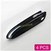 MIHUMOE Nero lucido Maniglia Della Porta Copertura Elegante Protezione Per Mercedes Benz ES EQE EQS W214 S214 W223 V295 X294 V297 X296 2023 2024 2025