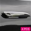 MIHUMOE Maniglia della porta in fibra di carbonio Copertura Trim per Mercedes Benz E350 E450 S400 S450 S500 EQE EQS 350 500 580 Accessori 2025 2024 2023