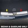 MIHUMOE Per Mercedes Benz E350 E450 E53 AMG Berlina W214 2024 2025 In Acciaio Inox Paraurti Posteriore Tronco Davanzale Scuff Protector Guard Argento