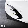 MIHUMOE Per il 2024 2025 Mercedes Benz E300 E350 E450 E53 Paraurti posteriore Air Vent Lama Lunetta di copertura Trim Accessori Nero lucido
