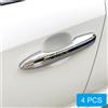 MIHUMOE Chrome Auto Maniglia Esterna Della Porta Coperture di Protezione di Stile Per Toyota Yaris/Yaris Cross w/Senza Chiave 2025 2024 2023 2022 2021