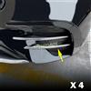 MIHUMOE Per Mercedes E300 E350 E450 W214 W214 2024 2025 Chrome Paraurti Anteriore Griglia Griglia Trim Strisce di Modanatura