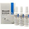 Laboratoires bailleul-biorga Minoxidil Biorga 5% Soluzione Cutanea Trattamento Alopecia 3 Flaconi