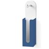 Lineabeta Portarotolo con riserva in mattstone blu opaco