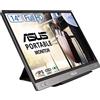 ASUS ZenScreen Monitor Portatile 14" 1080P FHD (MB14AC) - Monitor da viaggio IPS USB-C e USB 3.0, Anti-sfarfallio, Filtro Luce Blu, Smart Cover, Monitor Esterno per Laptop e Macbook