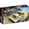 LEGO Speed Champions 76897-1985 A-u-d-i Sport Quattro S1 Bianco/Giallo (250 pezzi)