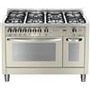 Lofra PBID126GV+E/2Ci Cucina freestanding Gas Avorio - PRONTA CONSEGNA