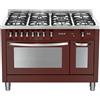 Lofra PRD126GV+E/2Ci Cucina freestanding Gas Bordeaux - PRONTA CONSEGNA