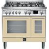 Lofra PBID96MFTE/AE0 Cucina Elettrico Gas Beige, Acciaio inox - PRONTA CONSEGNA