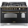 Lofra RNMD126MFT+E/2AEO Cucina freestanding Elettrico Gas Nero - PRONTA CONSEGNA
