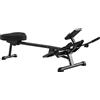 SPORTNOW Vogatore idraulico a 12 livelli con schermo LCD, per allenamento cardio a casa, capacità massima 130 kg, nero
